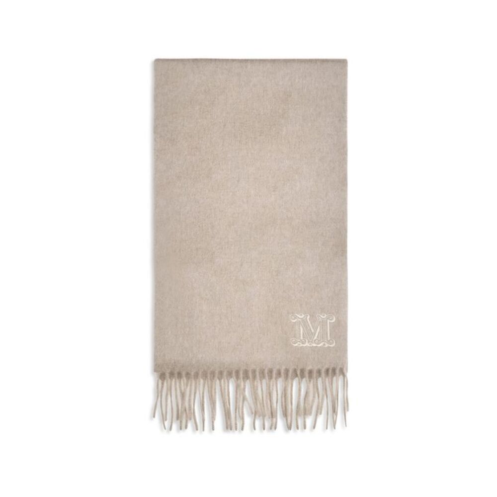 Max Mara Beige Cashmere Women's Scarf